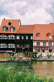 La pequeña Venecia en Bamberg, Alemania