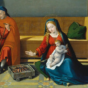 Benvenuto Tisi detto Garofalo, Sacra famiglia, c. 1525-30. Courtesy of Palazzo dei Diamanti