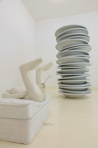 Isabelle Albuquerque, exhibition view. Courtesy of Nicodim Gallery