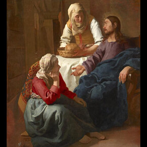 Johannes Vermeer
Christ in the House of Martha and Mary