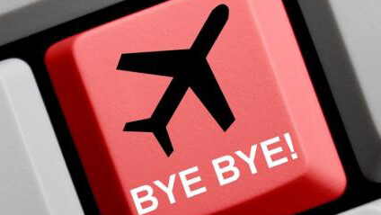 Aeroplane, computer button