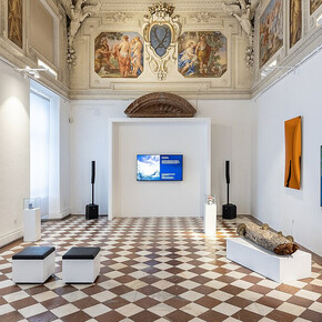 Signal vom Dachstein, ausstellungsansicht. Mit freundlicher genehmigung von Schloss Trautenfels