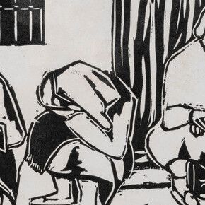 María Franciska Dapena, Presas, c. 1964. Cortesía de Museo Bellas Artes de Bilbao