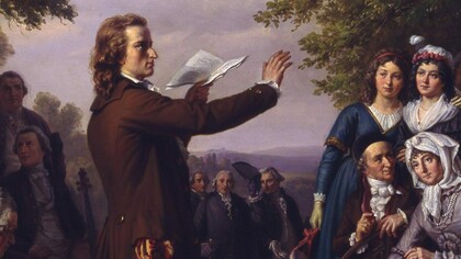 Theobald Reinhold von Oër. A corte de musas de Weimar