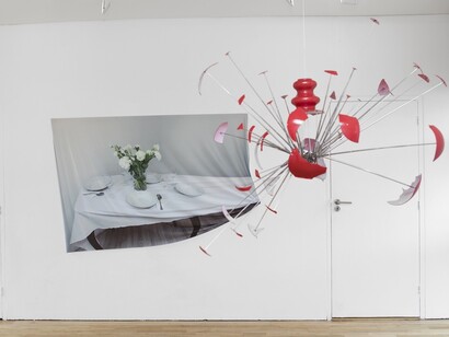 Pavla Sceranková and Lucia Sceranková, Surface Tensions, installation view, 2017. Photo_ Eoin Carey. Courtesy the artists and Pump House Gallery