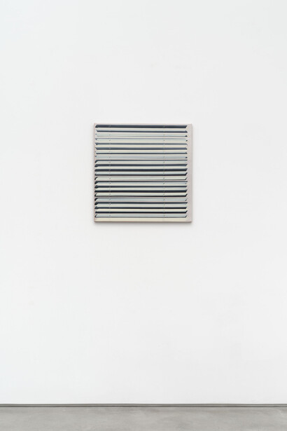 Kevin Reinhardt, 7, exhibition view. Courtesy of Marc Selwyn Fine Art