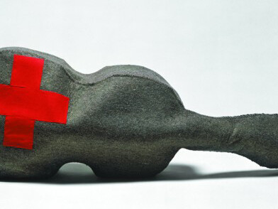 Joseph Beuys, Infiltration-homogen für Cello, 1966-1985. Courtesy of National Gallery of Canada