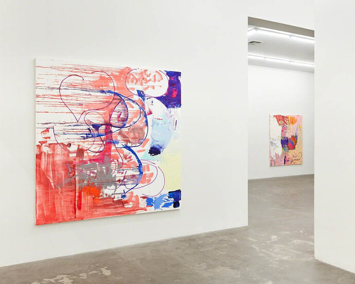 My Lips are Blue for You. Courtesy of Praz-Delavallade