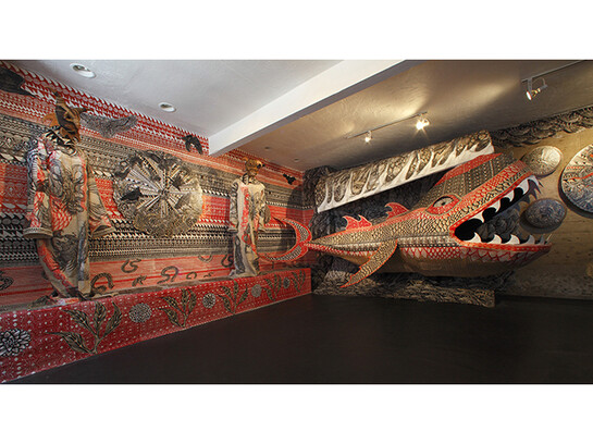 Dennis McNett, Wolfbat Shaman's and the Whale of Gratitude, AR4T Gallery, Laguna Beach, CA