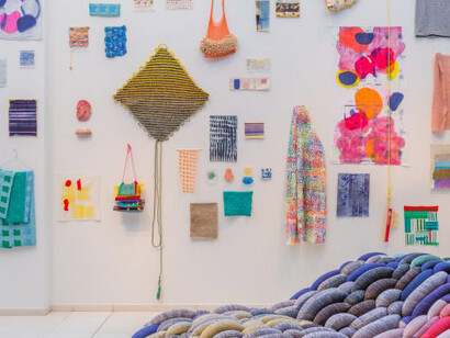 Plain, Purl, Exhibition view. Courtesy of Design museum Gent
