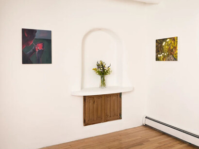 Nancy Friedland, Call when you get there, exhibition view. Courtesy of smoke the moon