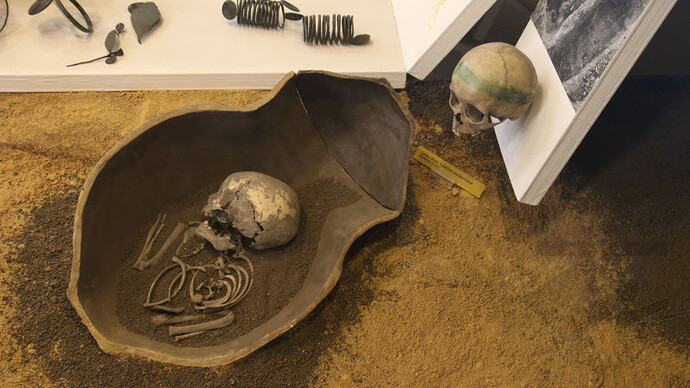 Prehistory of Moravia, exhibition view. Courtesy of the Moravian Museum