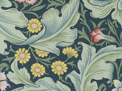 Wallpaper Sample Book 1, page 33: Leicester, pattern #481 by Morris & Co