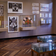 Ephemera/Perpétua, vista da exposição. Cortesia do Museu Paranaense