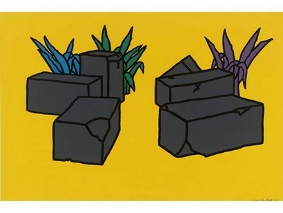 Patrick Caulfield, Ruins 1964, Tate © DACS 2013