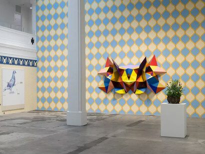 Keith Tyson, The generative universe, exhibition view. Courtesy of Hauser & Wirth Gallery