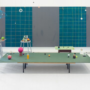 Almost Everything on the Table. Courtesy of The Aldrich