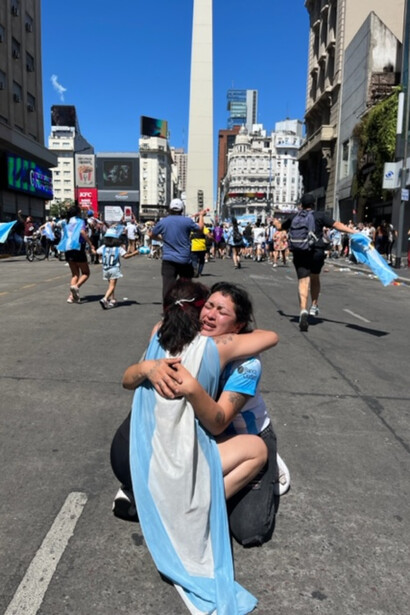 Argentina's win after 36 years made a lot of people cry on the streets
