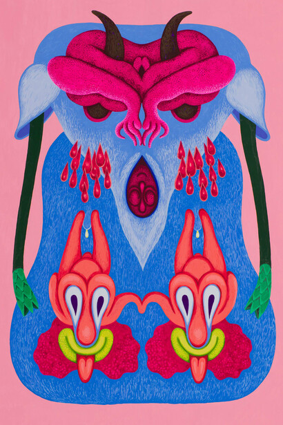 Fanny Senocq, Trans i tvillingdans / Satans clowner, 2022. Courtesy of Galleri Duerr