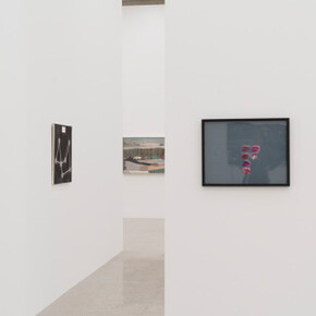 Watching sugar dissolve in a glass of water, Exhibition view. Courtesy of Mumok 