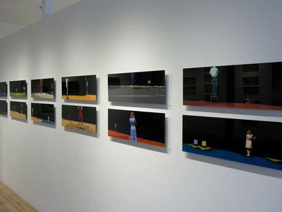 Peripheral Visions, Exhibition view.Courtesy of Carter Burden Gallery 