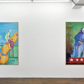 As-tu vraiment besoin d’aller là-bas ?, Exhibition view. Courtesy of Galerie Thomas Bernard