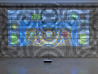 Nikos Alexiou, The end. A study on the infinite, exhibition view. Courtesy of Zoumboulakis Gallery 