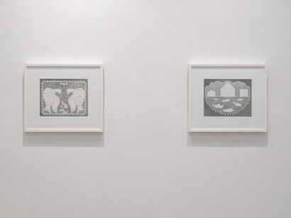 Alexa Brooks, Patterns of catastrophe, exhibition view. Courtesy of Erin Cluley Gallery