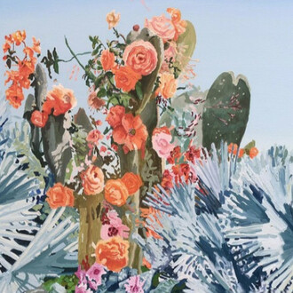 Jardines, cactus y flores. Courtesy of Victor Lope Arte Contemporaneo