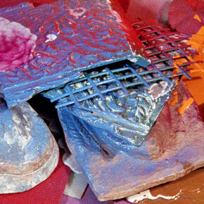 Isabelle Cornaro, Choses, 2014 (film still), 16mm film transferred to digital, 2 minutes 15 seconds, colour, mute, Courtesy the artist and Galleries Balice Hertling, Francesca Pia, Hannah Hoffman