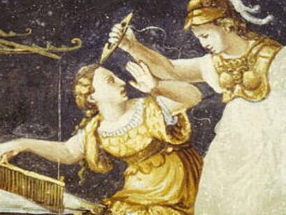 Aracne e Atena