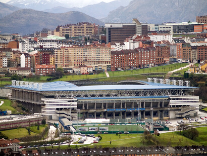 el estadio Carlos Tartiere de Oviedo
