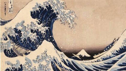 Katsushika Hokusai, The Hollow of the Great Wave off Kanagawa (The Wave), from the series Thirty-six Views of Mt. Fuji, c.1830