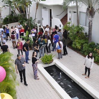 Various artists, INK Miami Art 2023, exhibition view. Courtesy of INK Miami Art