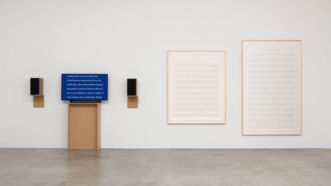 Charles Gaines. Courtesy of Hauser & Wirth