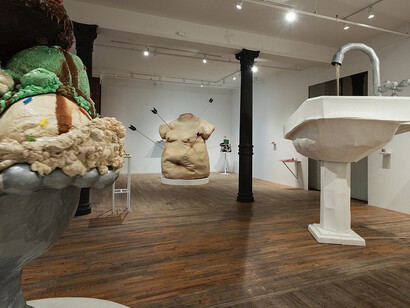 An idea of god, or a toothbrush. Courtesy of Postmasters Gallery