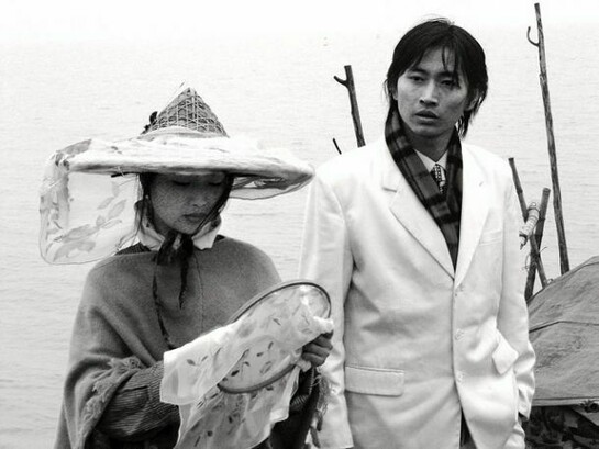 Yang Fudong, Chinese, born 1971, Still from Liu Lan, 2003. Single-channel video, 35mm black-and-white film transferred to DVD, with sound; 14 min. Lent by Marian Goodman Gallery, New York. Photo: courtesy the artist