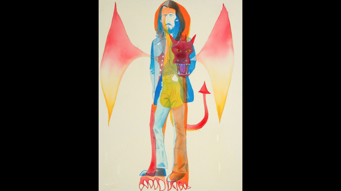 Beware of Darkness. Courtesy of Galerie Almine Rech