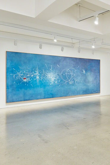 Georges Mathieu. Courtesy of Nahmad Contemporary