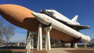 Space Shuttle Pathfinder assembly at the U.S. Space & Rocket Center, Huntsville, Alabama, USA