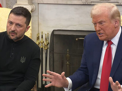 Tensions escalated between President Trump and Ukrainian President Zelenskyy during their Oval Office meeting on February 28, 2025, highlighting a breakdown in diplomatic rapport, Washington, D.C., United States
