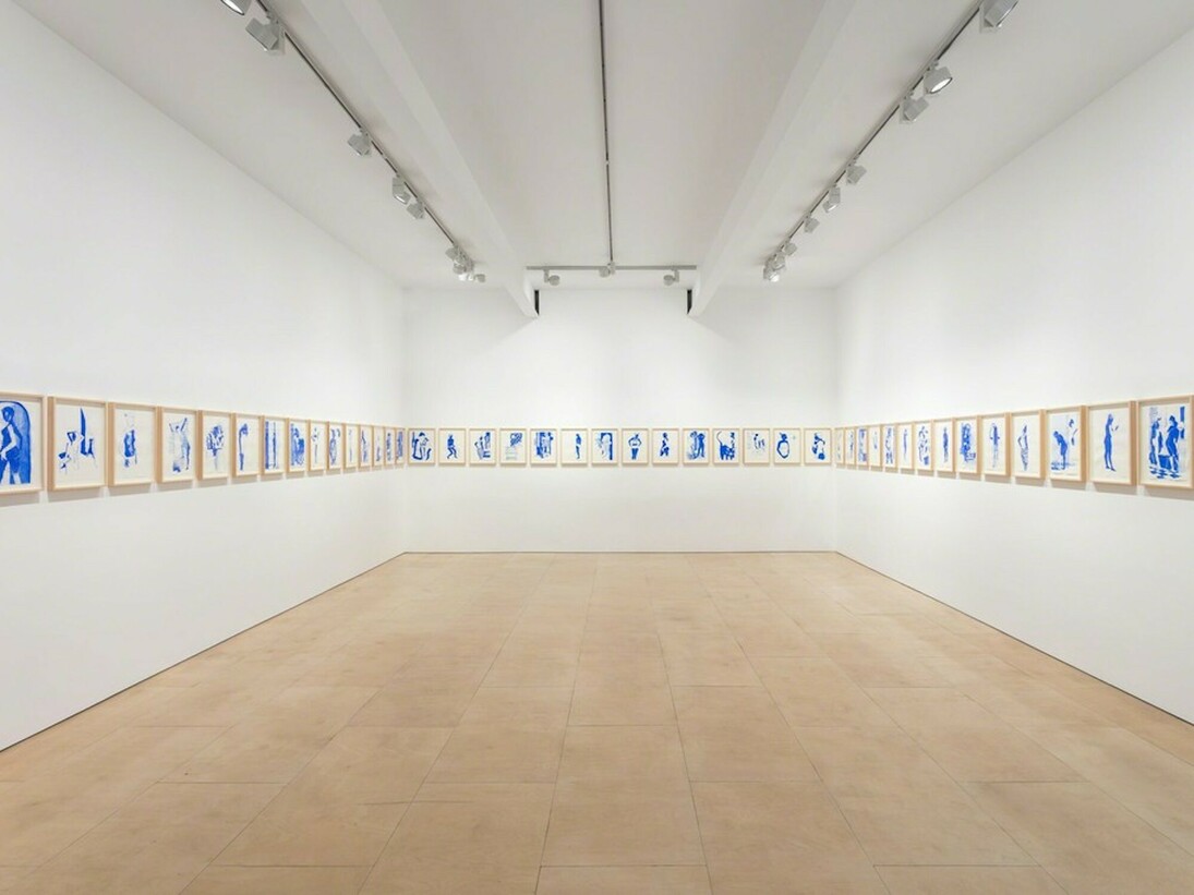 Lisa Brice,Exhibition view. Courtesy of Stephen Friedman Gallery