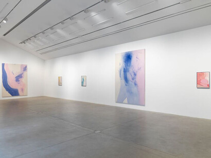 Rita Ackermann, Exhibition view. Courtesy of Hauser & Wirth