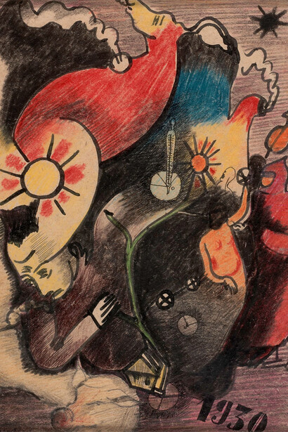 Solomon Nikritin, From the series “Monument”, 1930, © State Museum of Contemporary Art-Costakis collection (Thessaloniki-Greece)