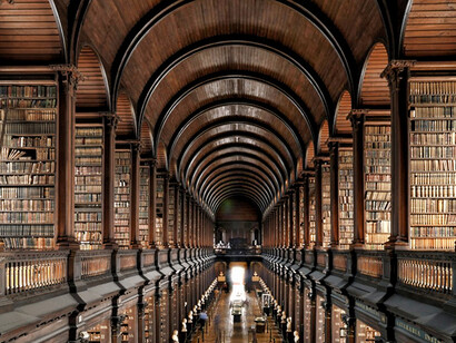 Trinity College Library, The University of Dublin © Brett Jordan