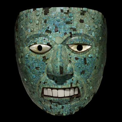 Máscara posiblemente representando a Xiuhtecuhtli, 1400-1521, México