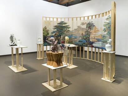 Permanent Spectacle, Exhibition view. Courtesy of Denny Gallery