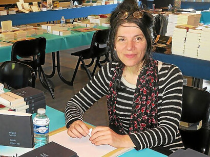 Brigitte Giraud, lauréate du prix Goncourt 2022. Cette année 2022, ce livre marqua les esprits venant d’un style et plume de femme de lettres © B114B