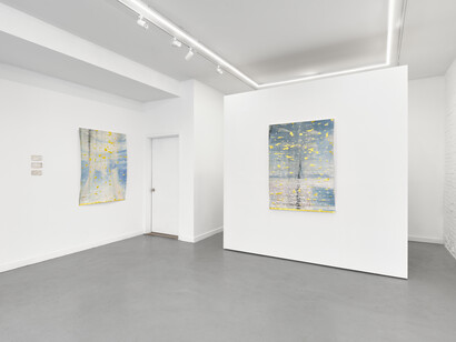 Jaspal Birdi, Between standing and moving, exhibition view. Courtesy of Trotter & Sholer Gallery. Photo by Shark Senesac