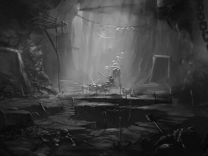 La cueva de un Orco
